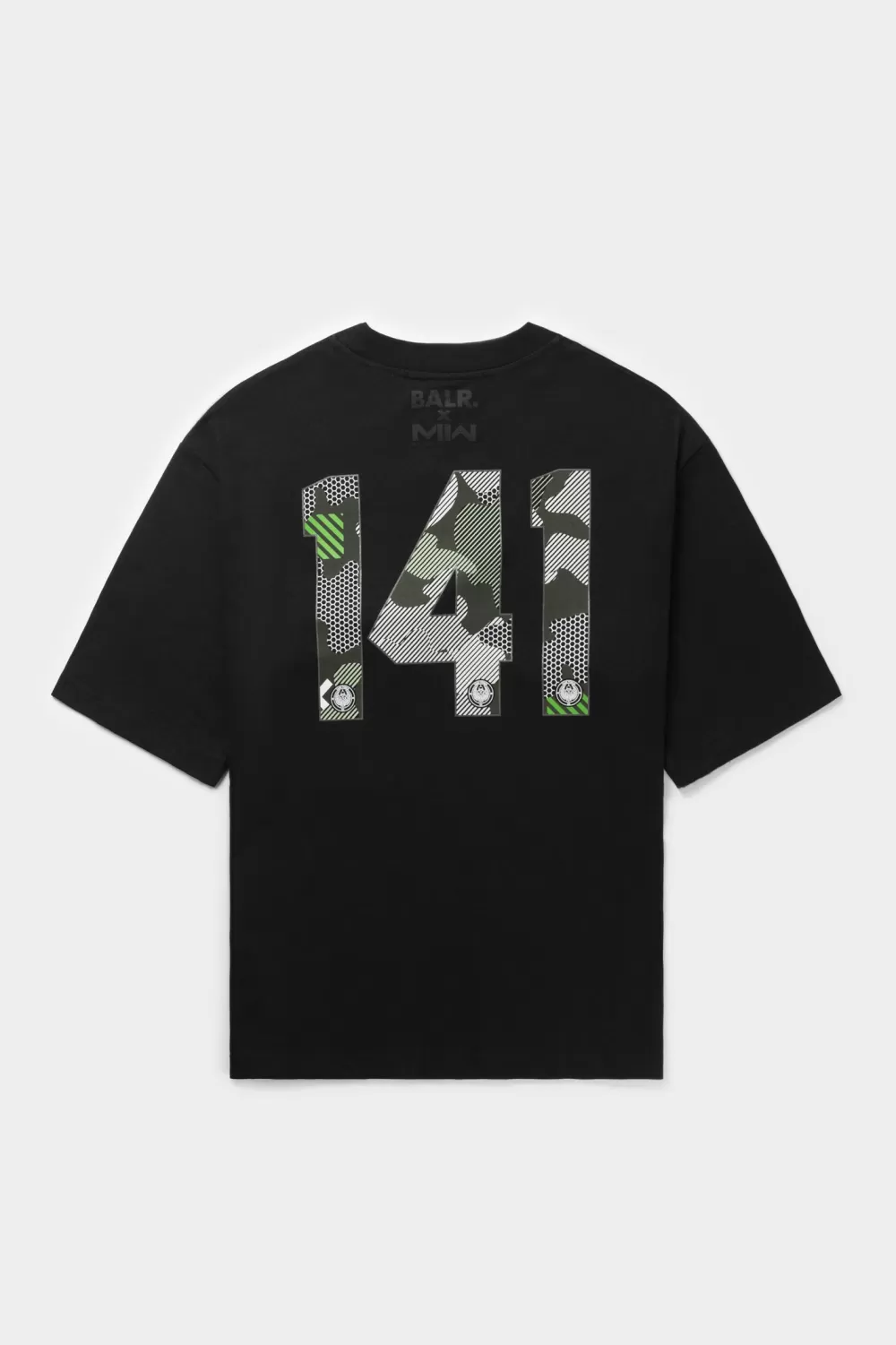 BALR. X Mwii Joey Box T-Shirt Jet Black Discount