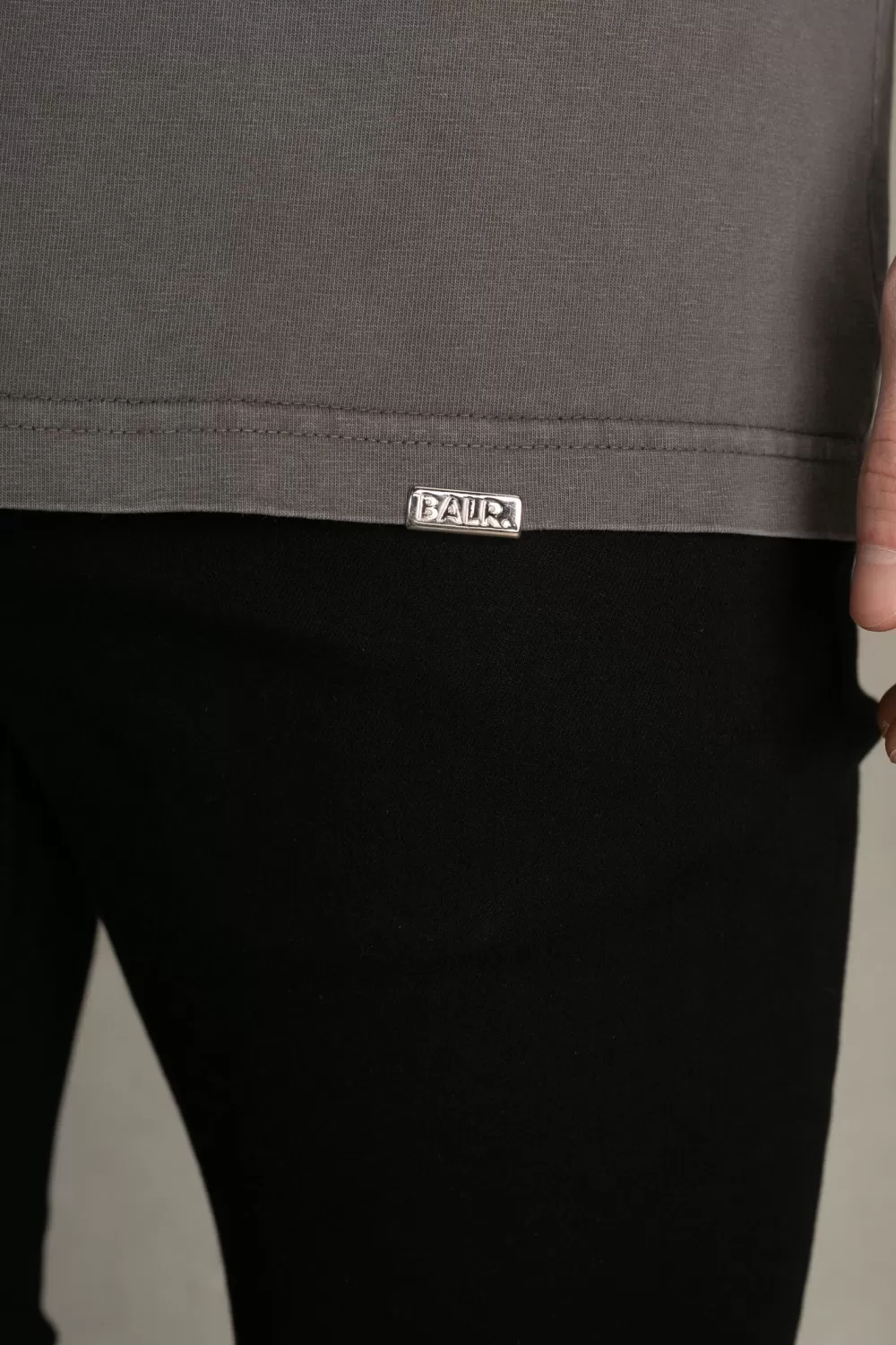 BALR. Blanks Box T-Shirt Jet Black Vintage Flash Sale