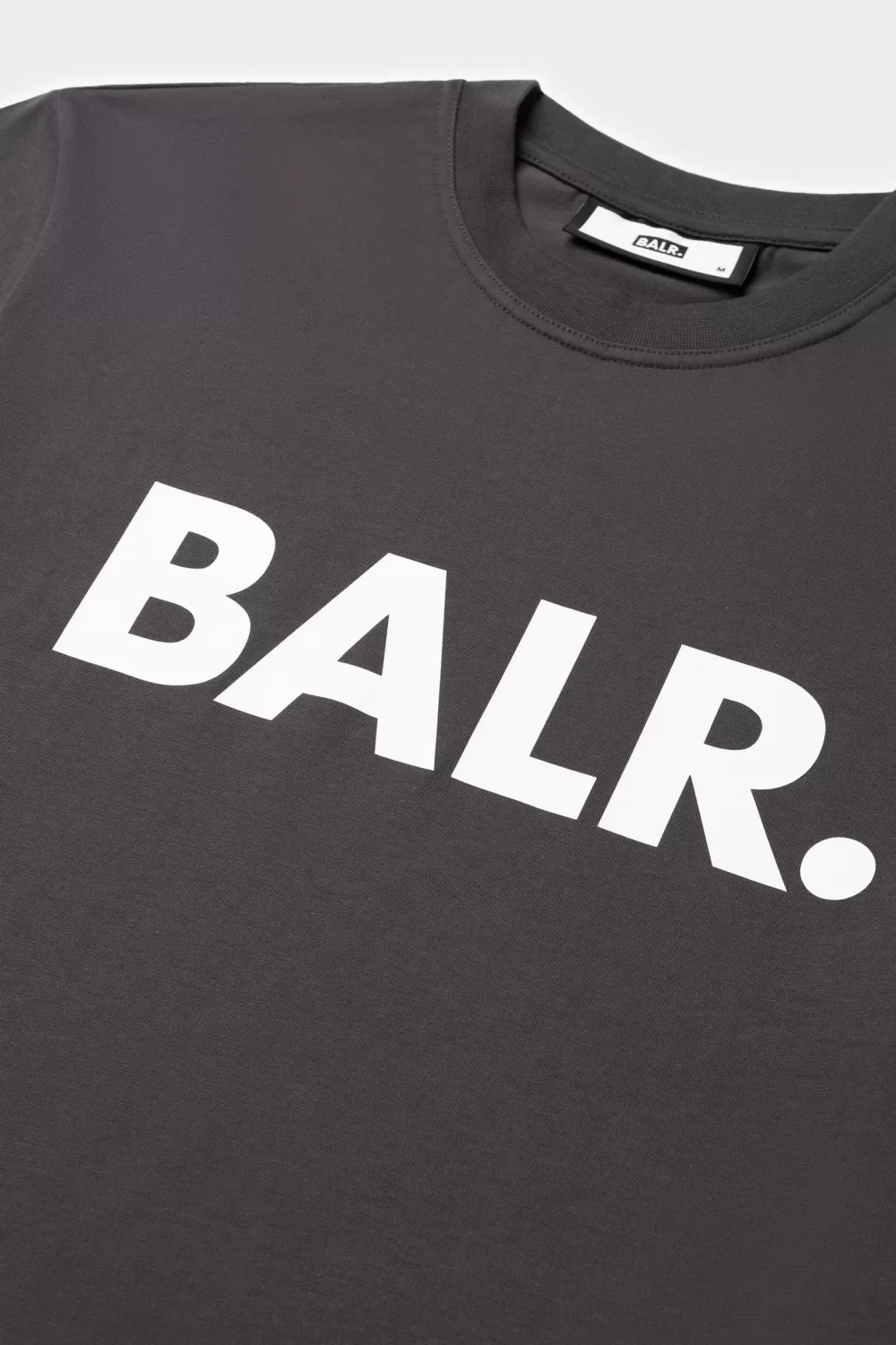 BALR. Brand Straight T-Shirt Asphalt Cheap