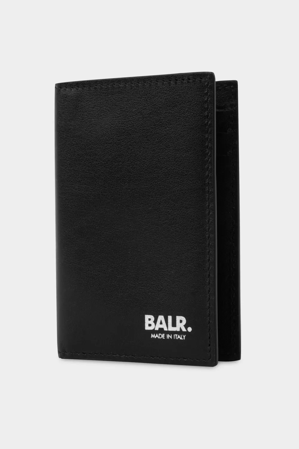 BALR. Bt Leather Card Holder Black Cheap
