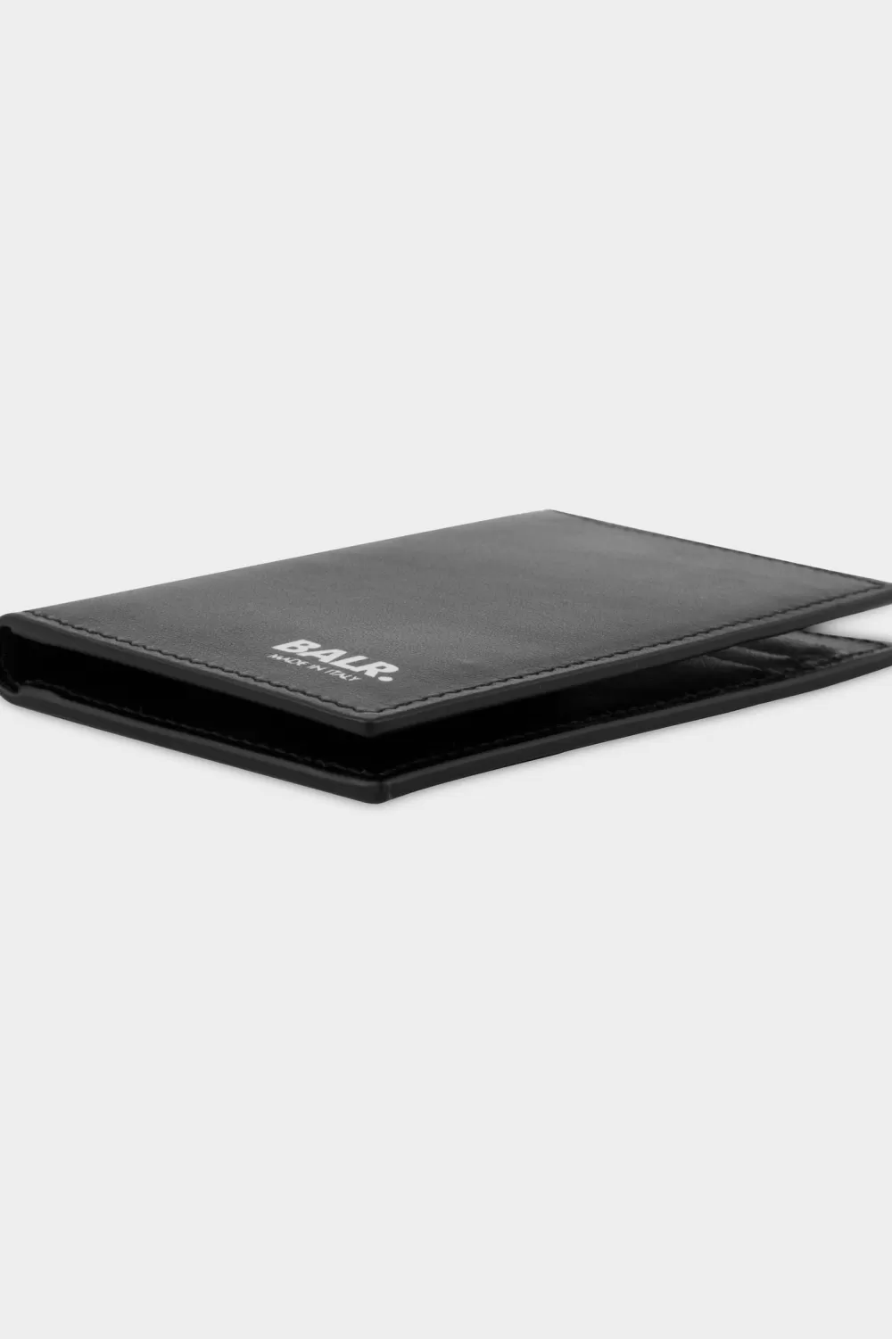 BALR. Bt Leather Card Holder Black Cheap