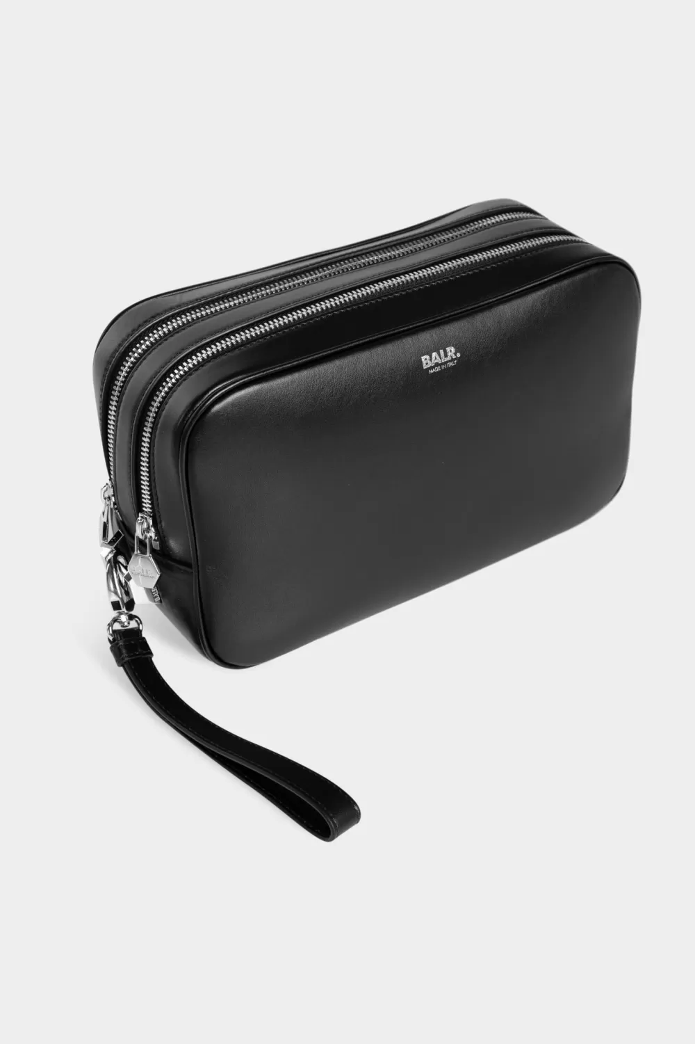 BALR. Bt Leather Toiletry Kit Black Discount
