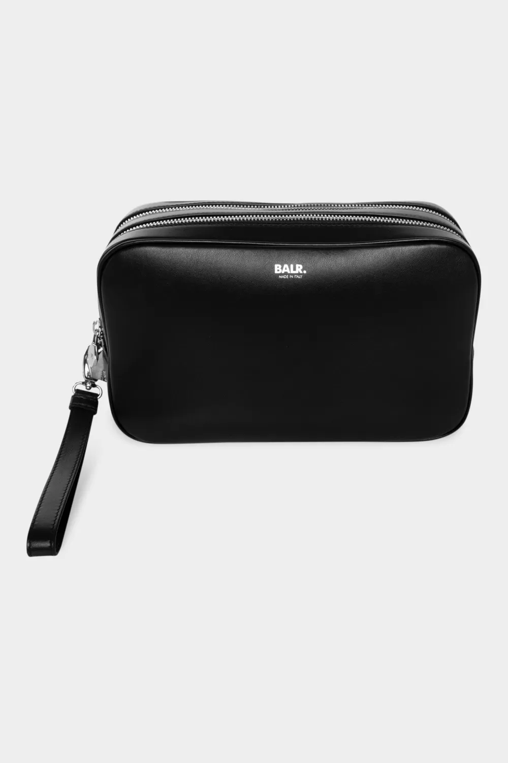 BALR. Bt Leather Toiletry Kit Black Discount