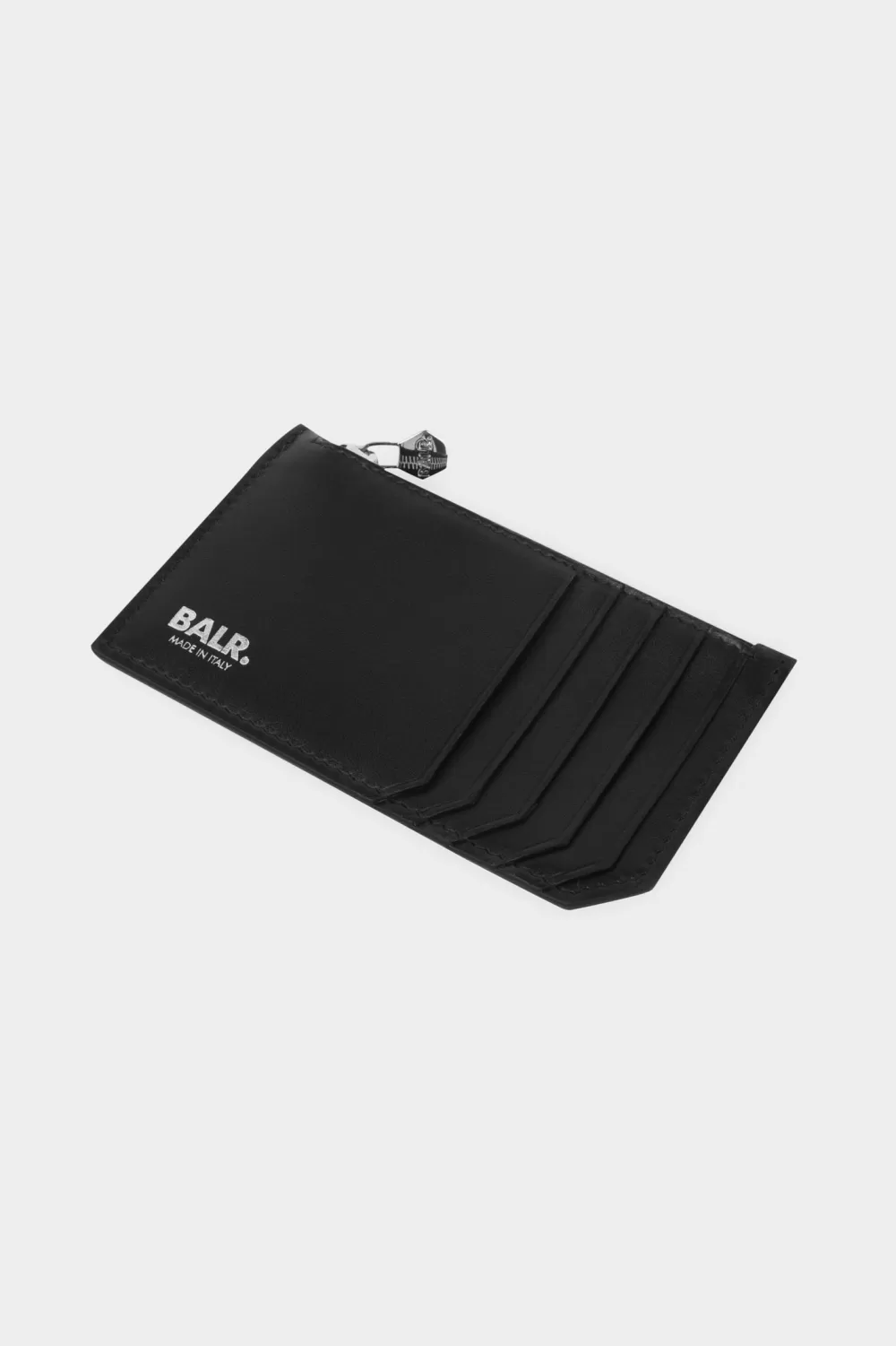 BALR. Bt Leather Zipped Card Holder Black Online