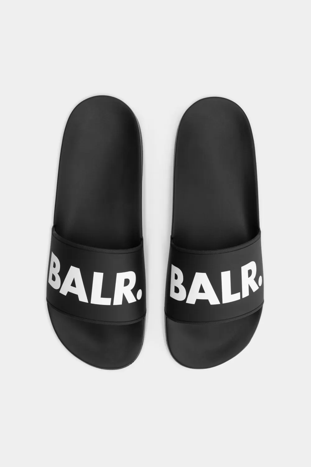 BALR. Classic Brand Slide Jet Black Flash Sale