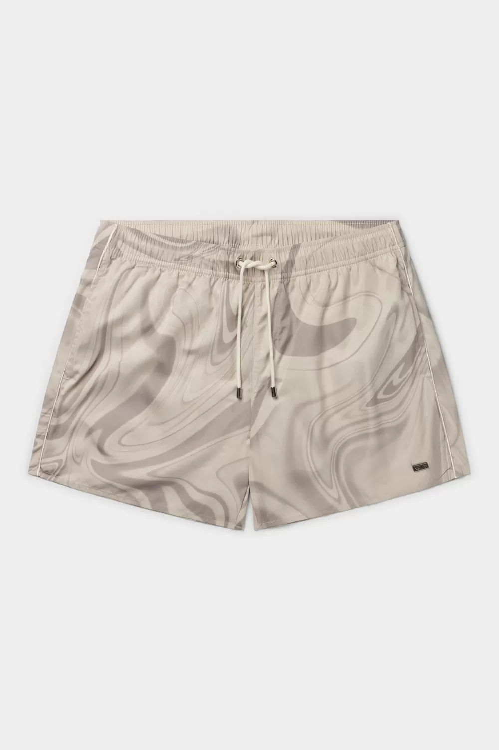 BALR. Classic Marble Swim Short Egret Best Sale