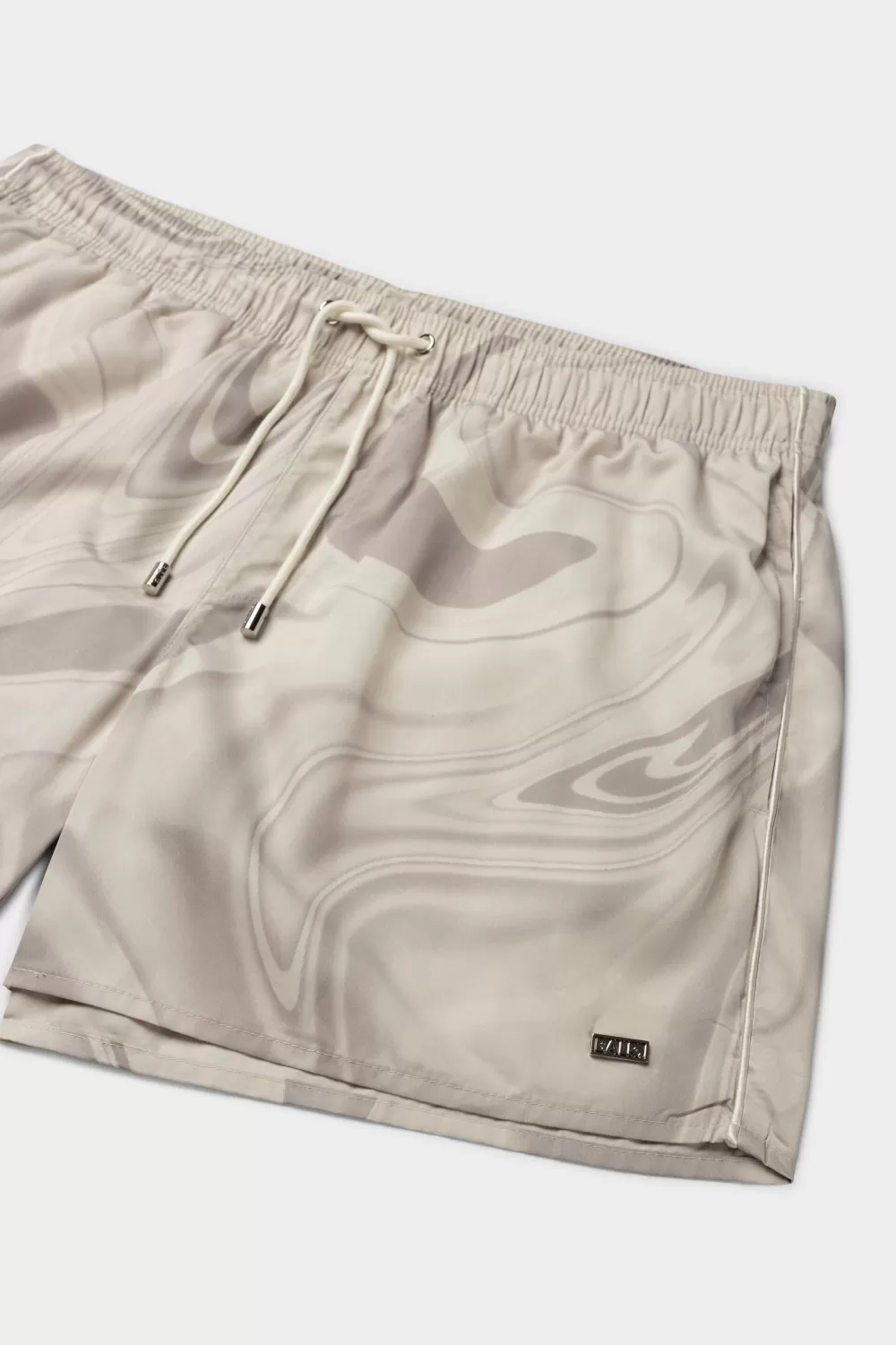 BALR. Classic Marble Swim Short Egret Best Sale