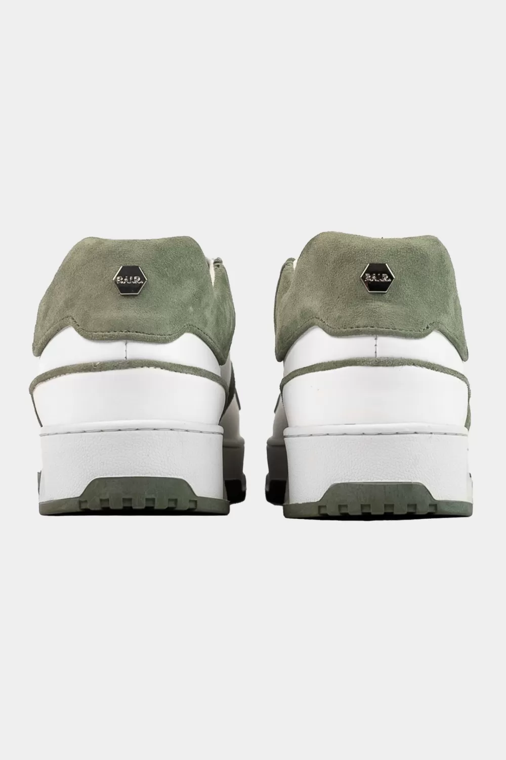 BALR. Club B Classic Sneaker Bright White/Dark Forest Discount