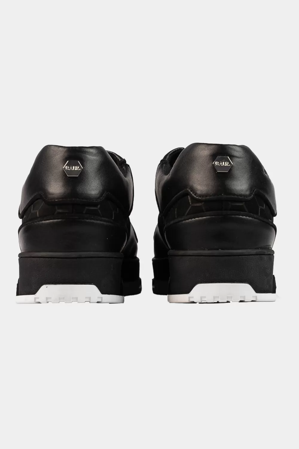 BALR. Club C Classic Debossed Hex Sneaker Jet Black Best Sale