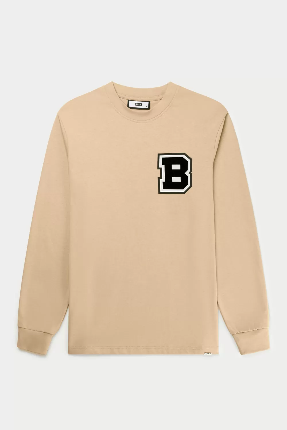 BALR. Franck Relaxed B Crest Longsleeve Irish Cream Best