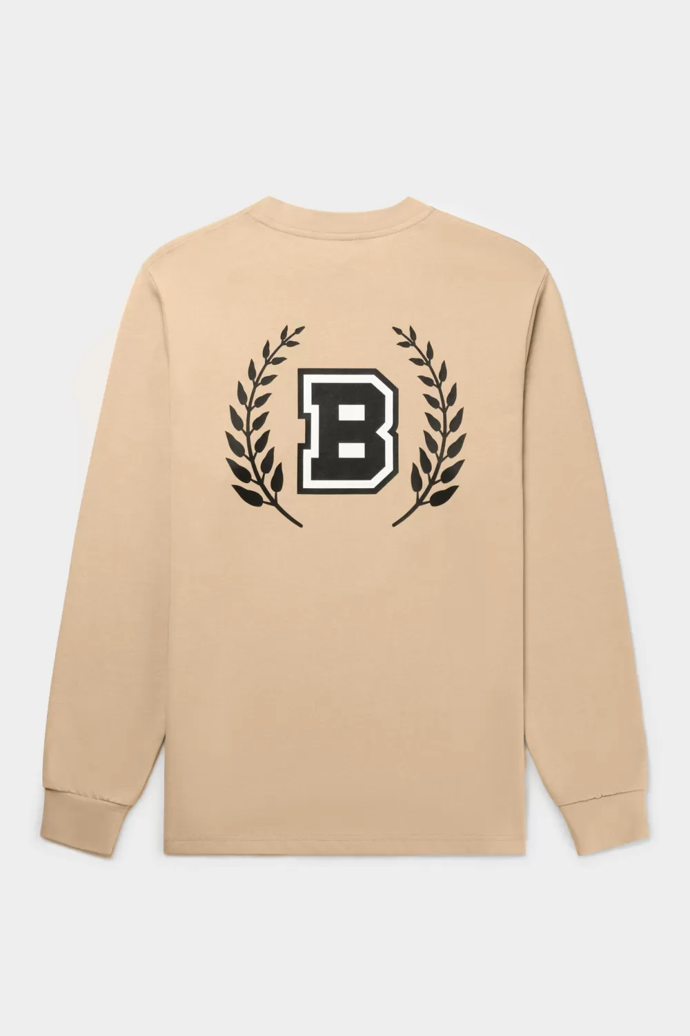 BALR. Franck Relaxed B Crest Longsleeve Irish Cream Best