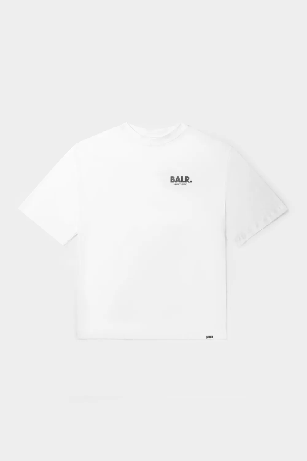 BALR. Joey Box H2S Globe T-Shirt Bright White Best