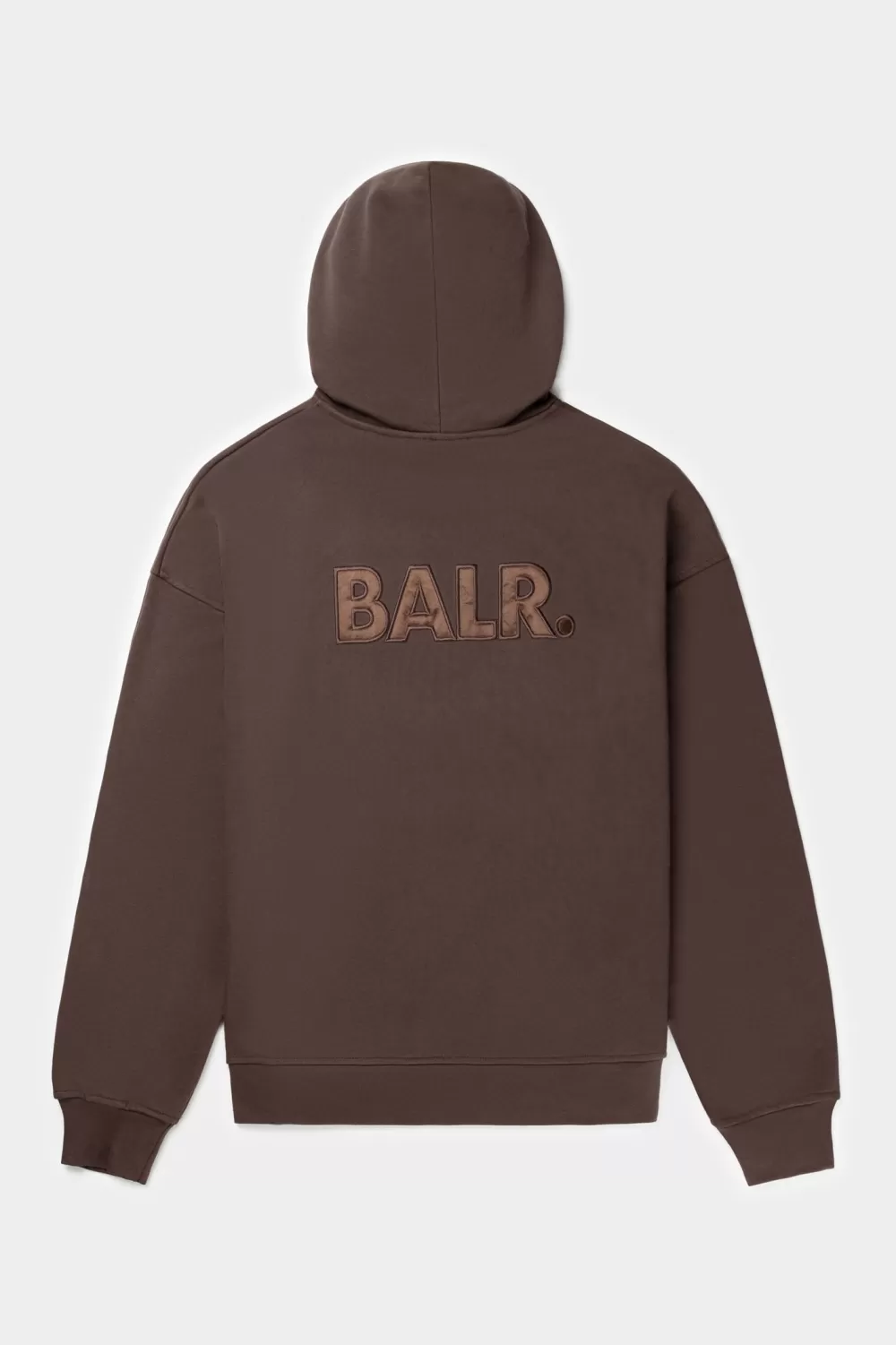 BALR. Joey Box Satin Hoodie Java Best Sale