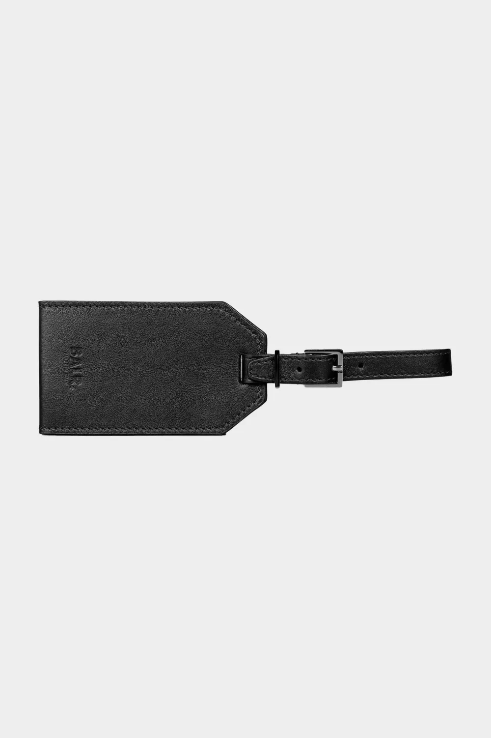 BALR. Leather Luggage Tag Black Discount