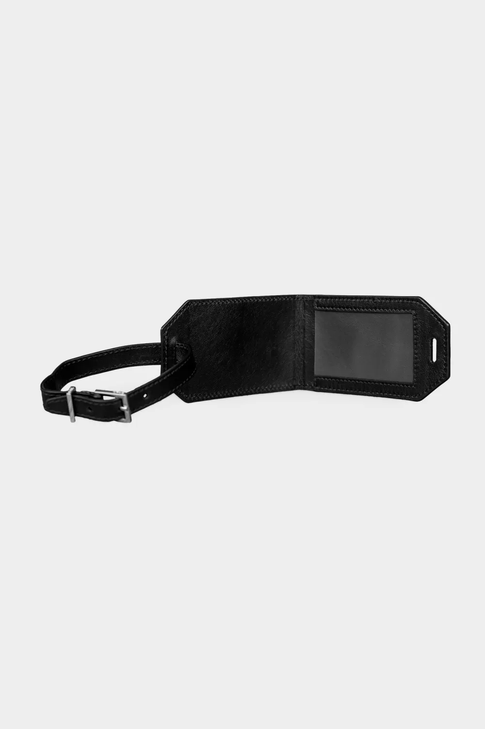 BALR. Leather Luggage Tag Black Discount