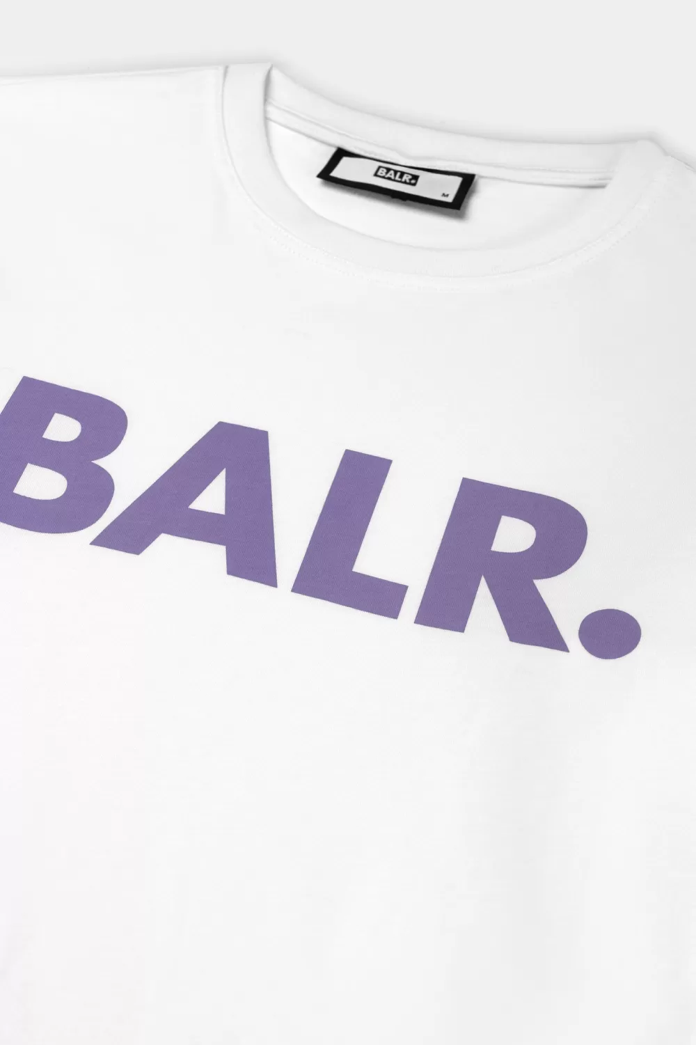 BALR. Olaf Straight Brand Logo Longsleeve Bright White New