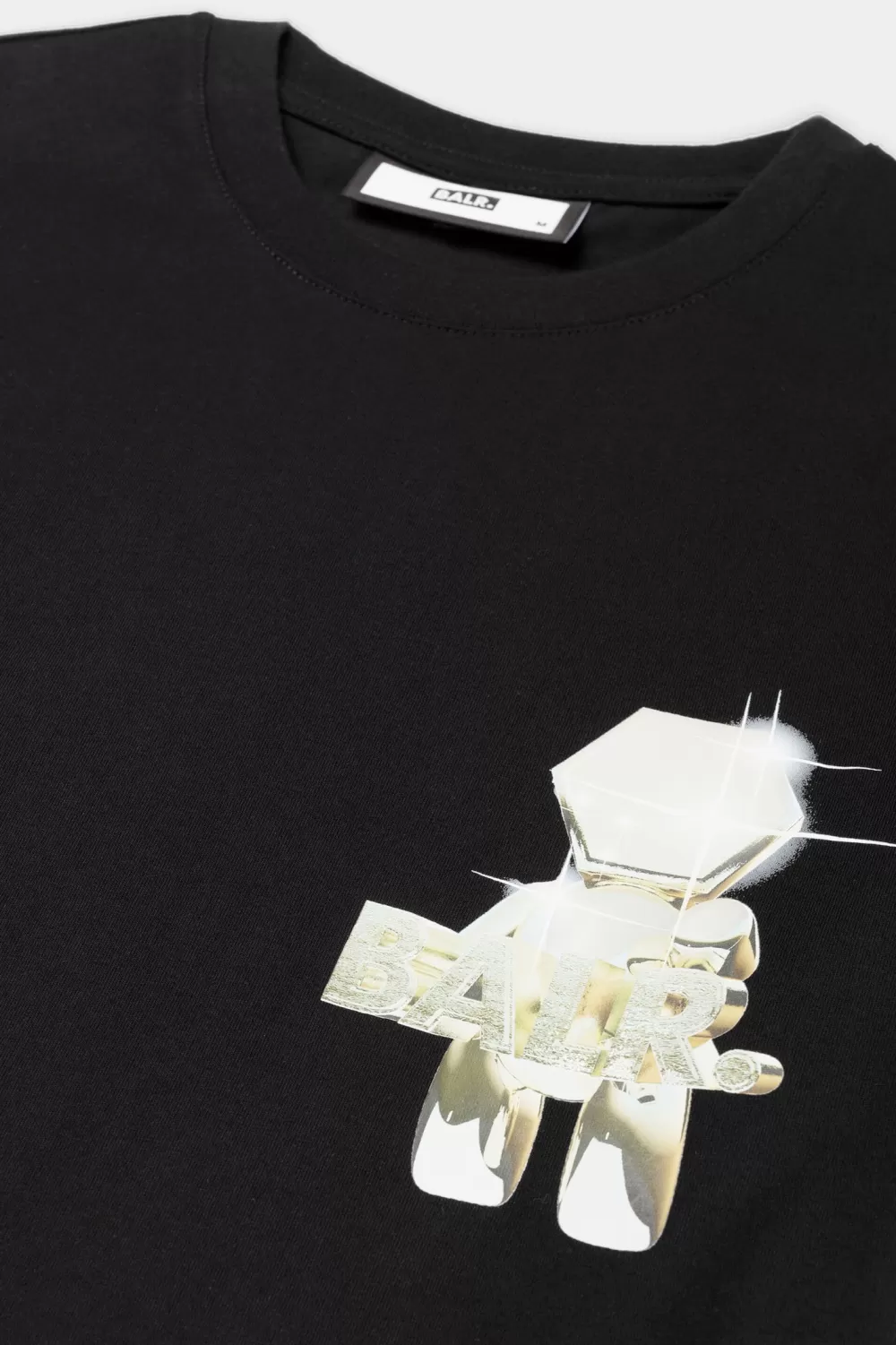 BALR. Olaf Straight Gold Doll T-Shirt Jet Black Best Sale
