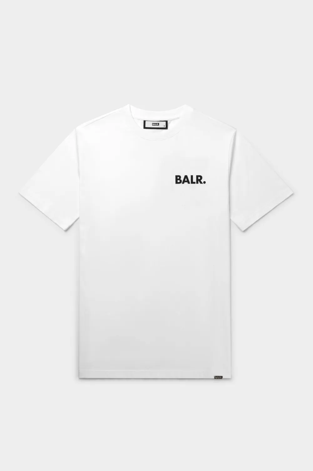 BALR. Olaf Straight Graffiti T-Shirt Bright White Fashion