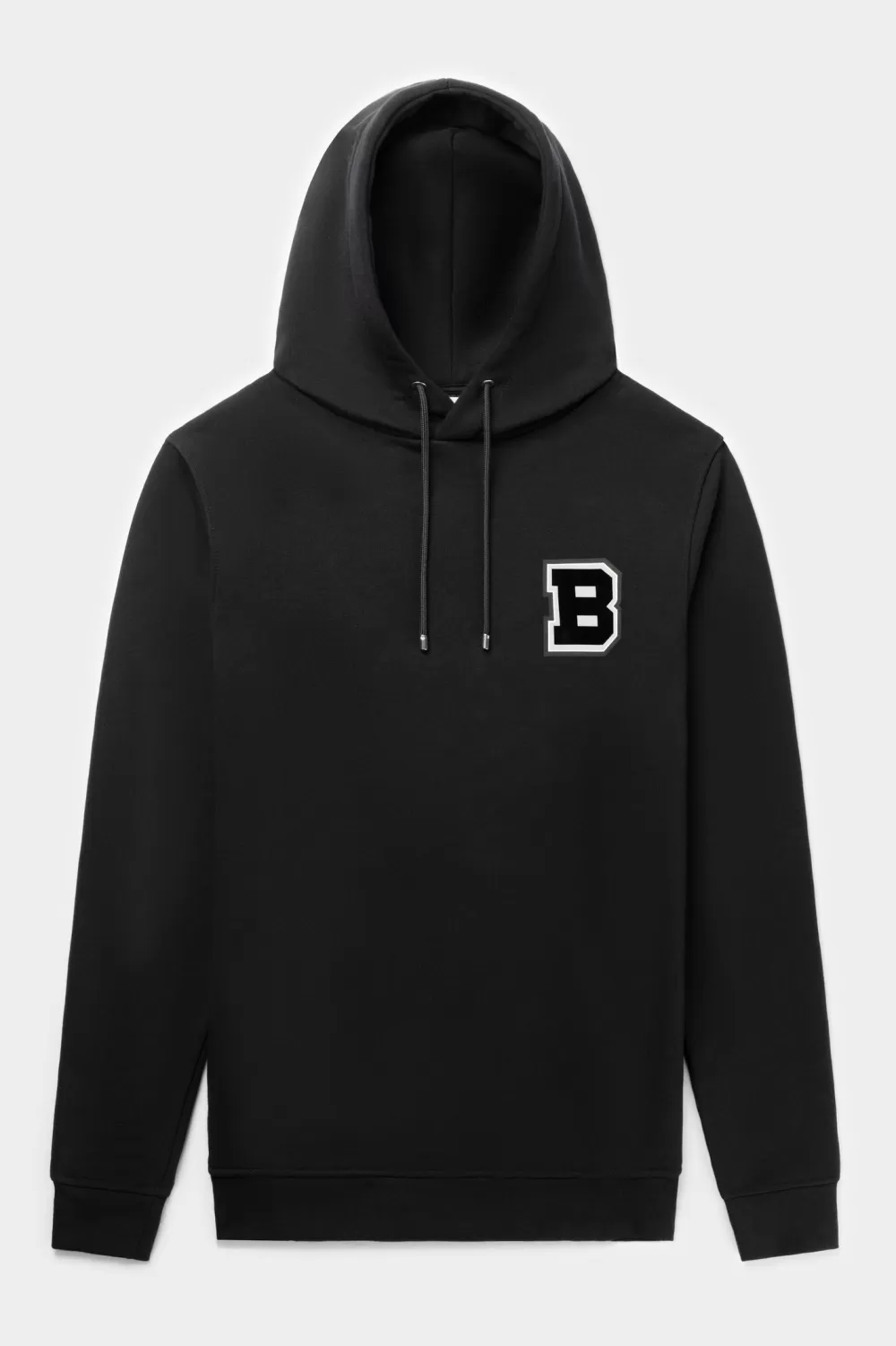 BALR. Olaf Straight Trophy Hoodie Jet Black Store