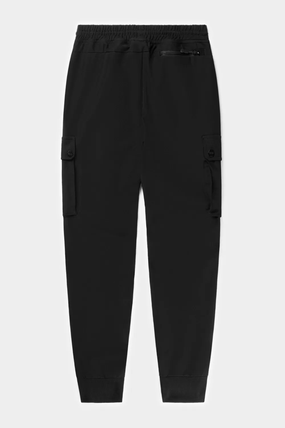 BALR. Q-Cargo Lux Slim Sweatpants Jet Black Best Sale
