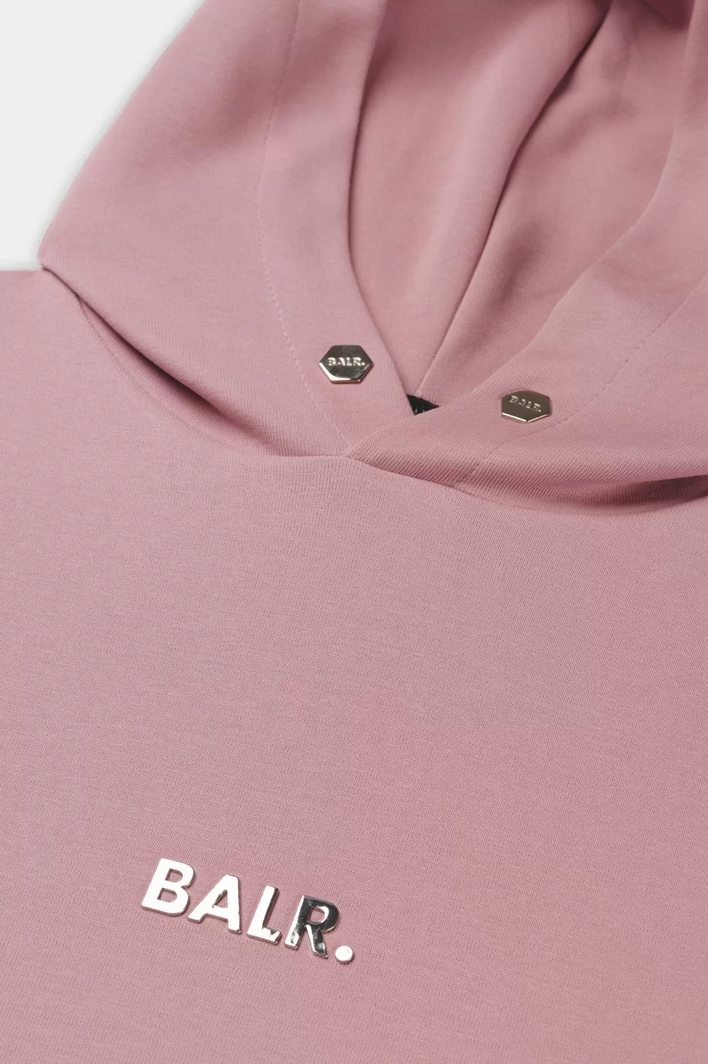 BALR. Q-Series Straight Classic Hoodie Foxglove Store