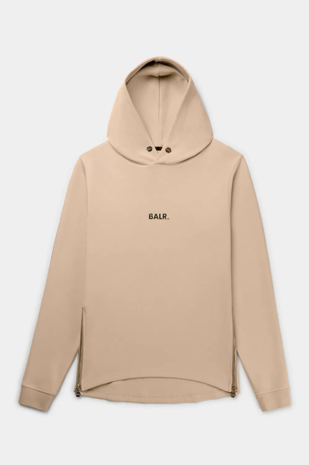 BALR. Q-Series Straight Classic Hoodie Irish Cream Best