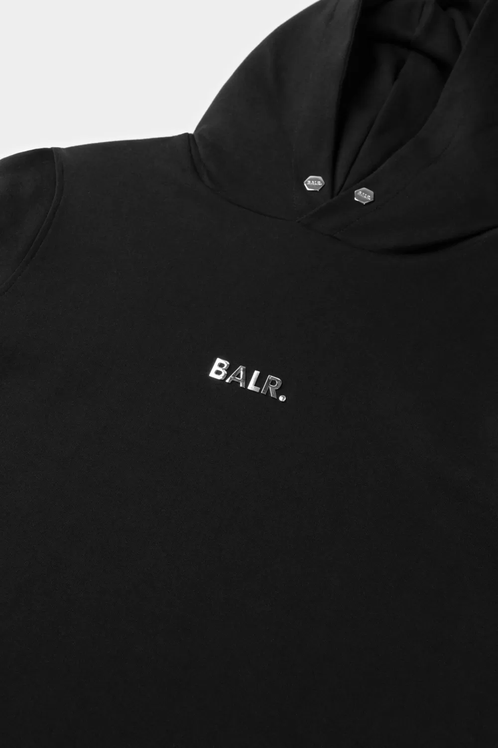 BALR. Q-Series Straight Classic Hoodie Men Black Best