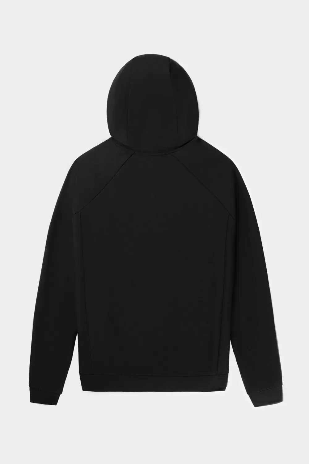 BALR. Rani Zip Gold Emblem Hoodie Jet Black Shop
