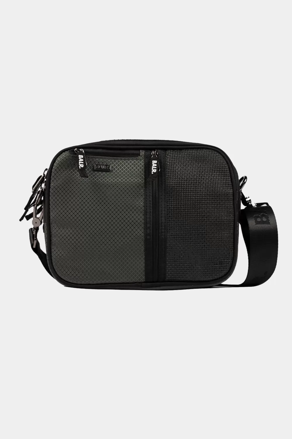BALR. Salerno Ripstop Shoulder Bag Jet Black Outlet