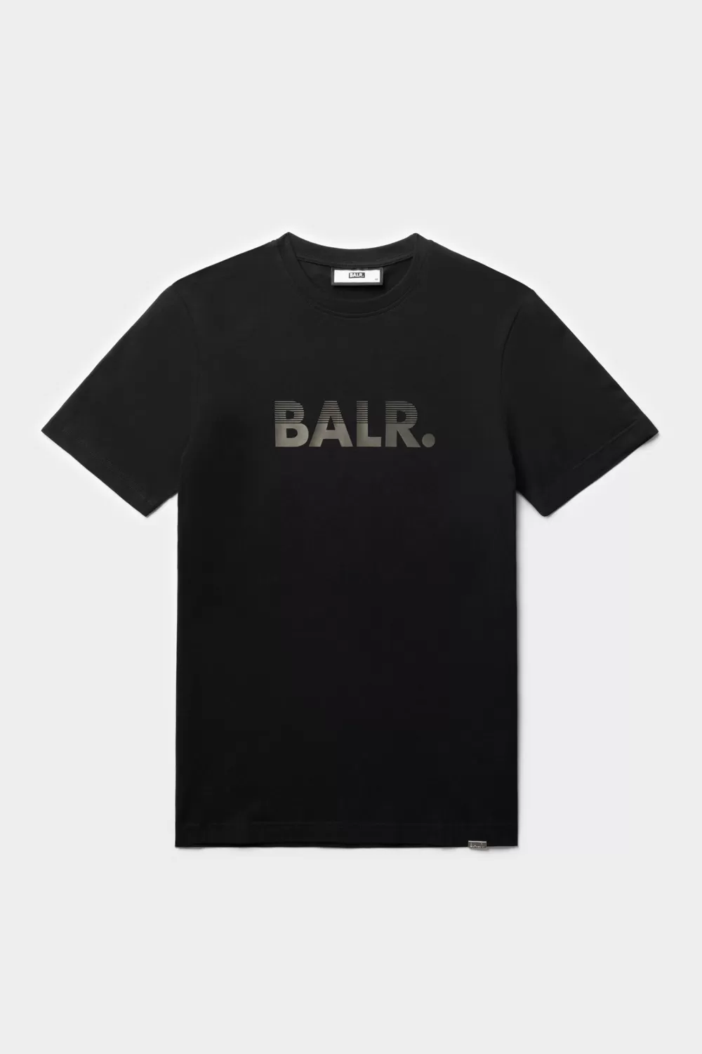 BALR. Sebastian Slim H2S Half Track T-Shirt Jet Black Flash Sale